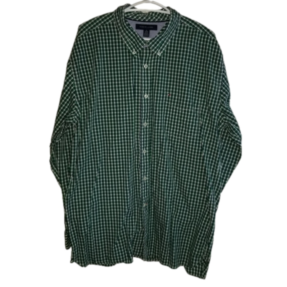 Tommy Hilfiger Long Sleeve Multicolour Button Down Size XL